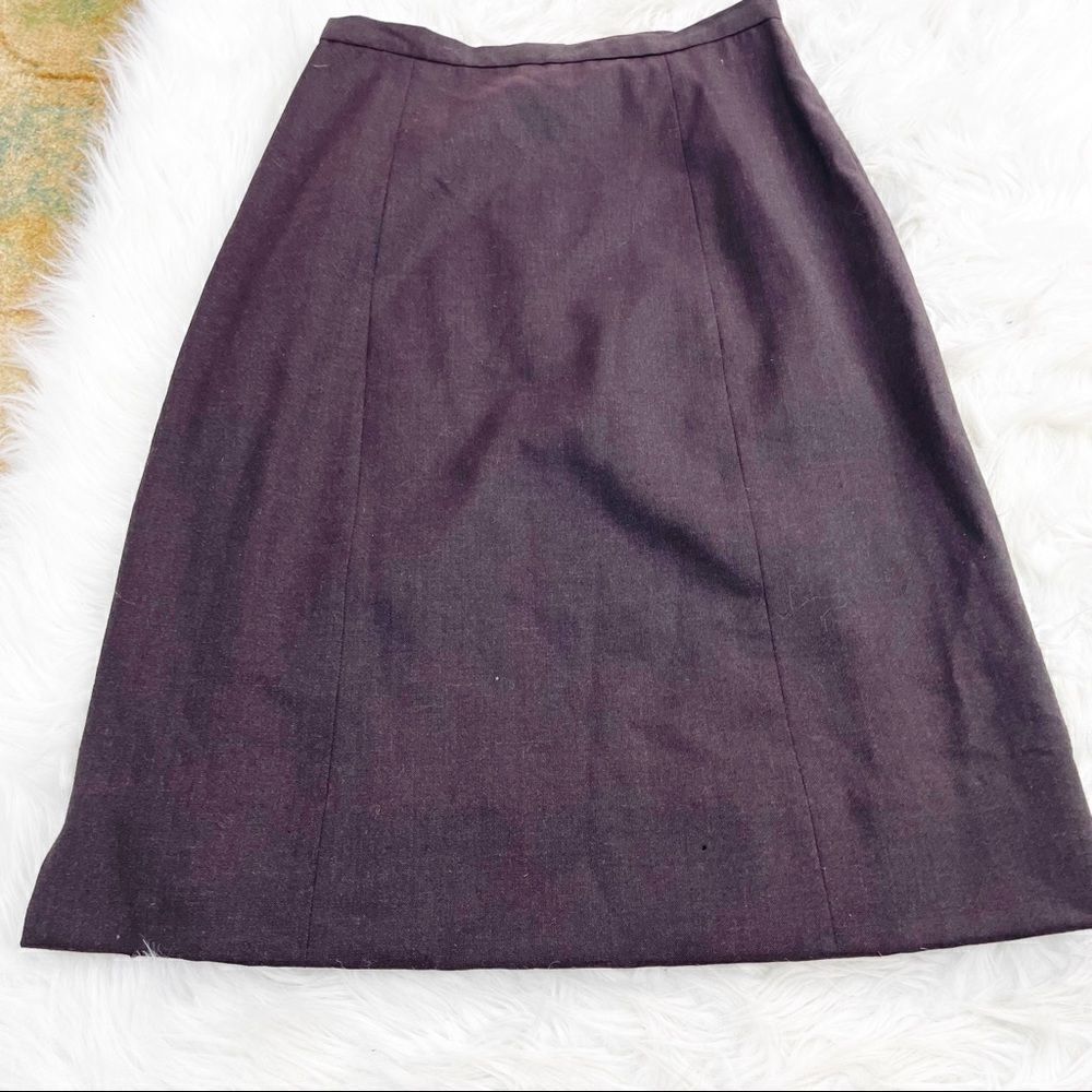 Peruvian Connection Baby Alpaca Wool Blend Pencil Skirt